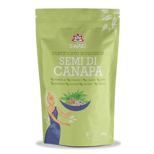 Sementes de Canhamo Descascadas Bio 250g IT