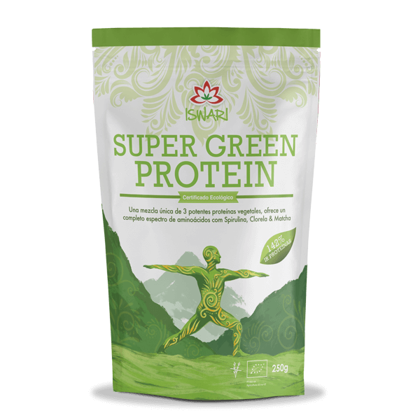 Super Green Protein Bio 250g ES