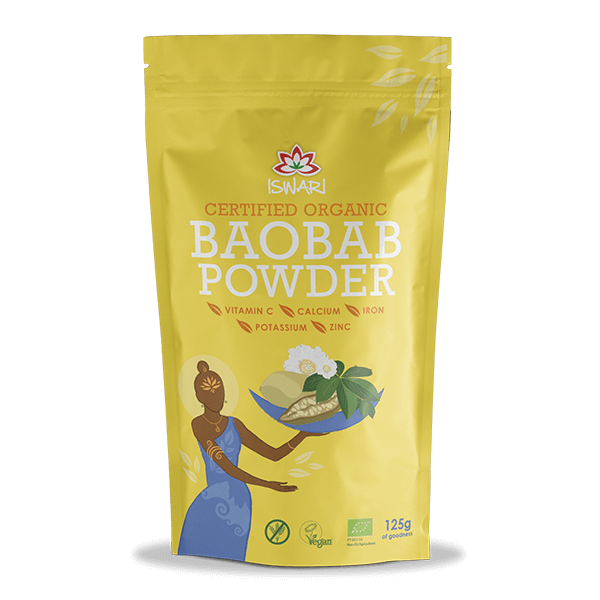 Baobab em Po Bio 125g UK