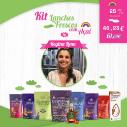 Kit Lanches Frescos com Açai by Regina Lima