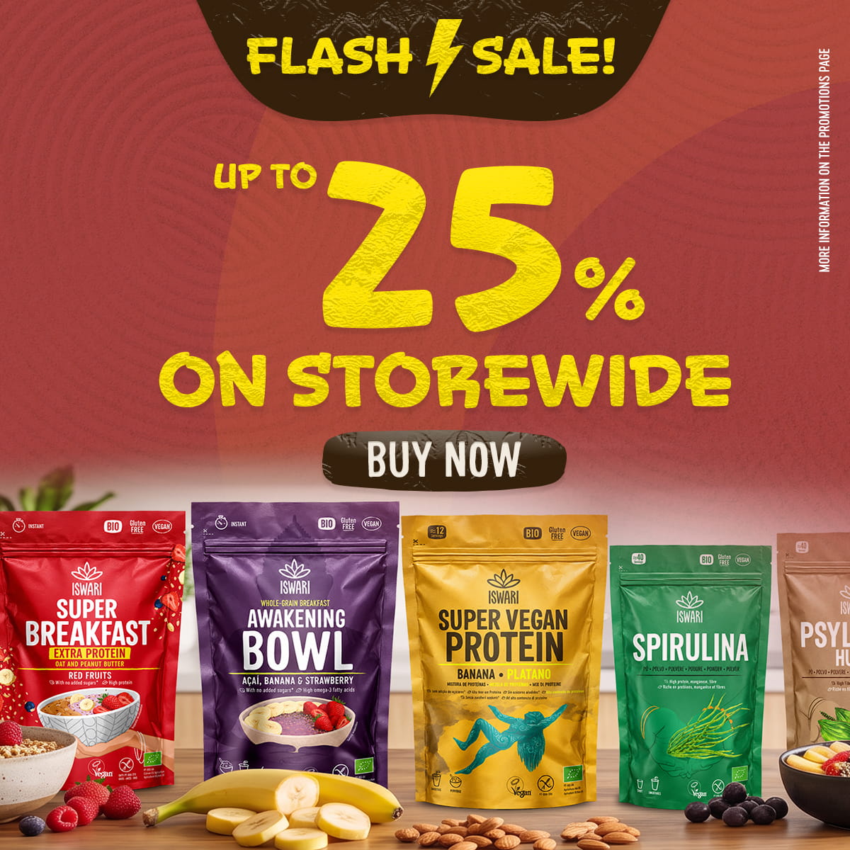 Flash Sale: up to 25% OFF Storewide