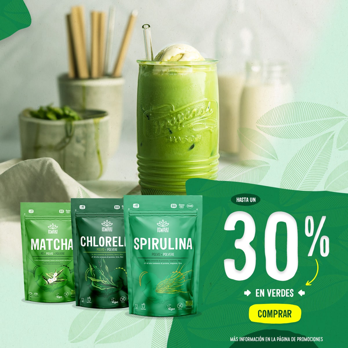 Hasta un 30% de descuento: Categoría Verdes
