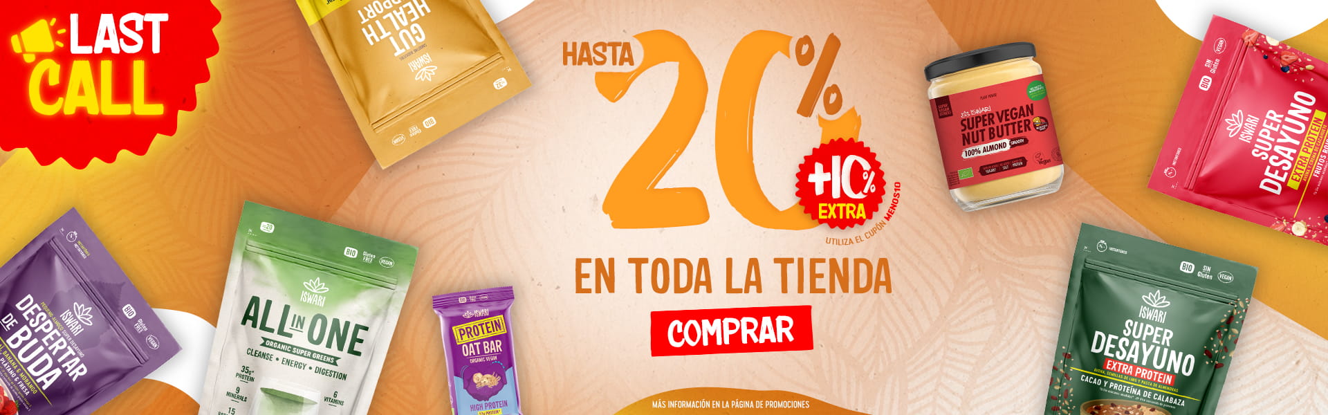 Last Call - Hasta 20% + 10% en toda la tienda