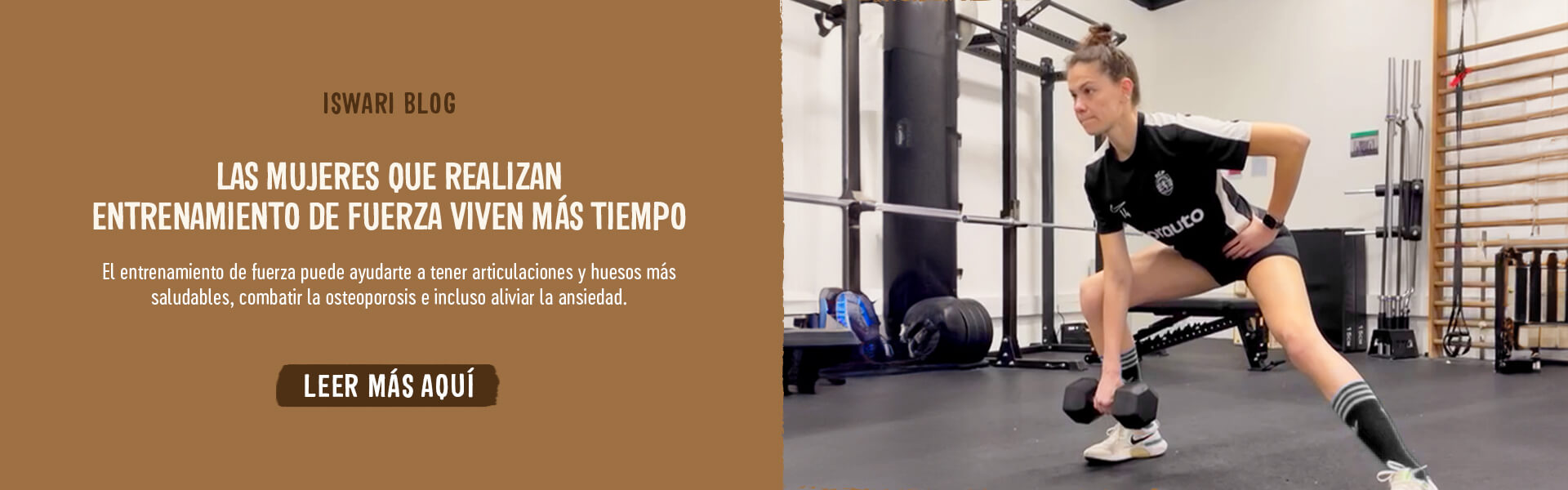 Las mujeres que realizan entrenamiento de fuerza viven más tiempo