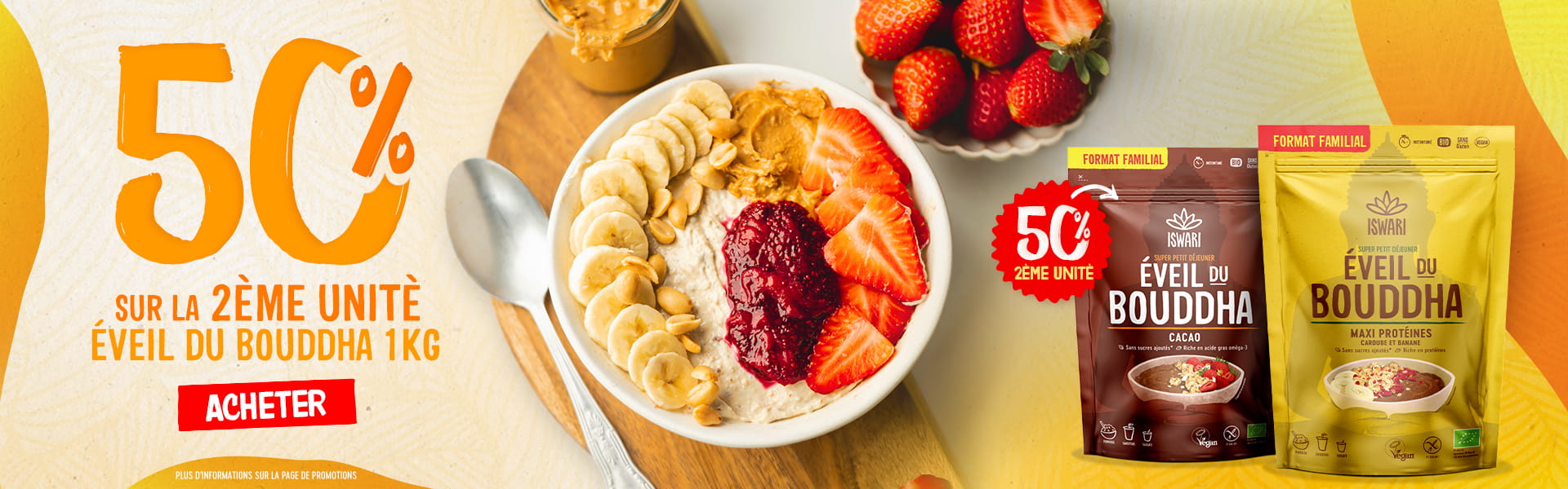 -50% sur la 2ème unitè: Éveil du Bouddha 1kg