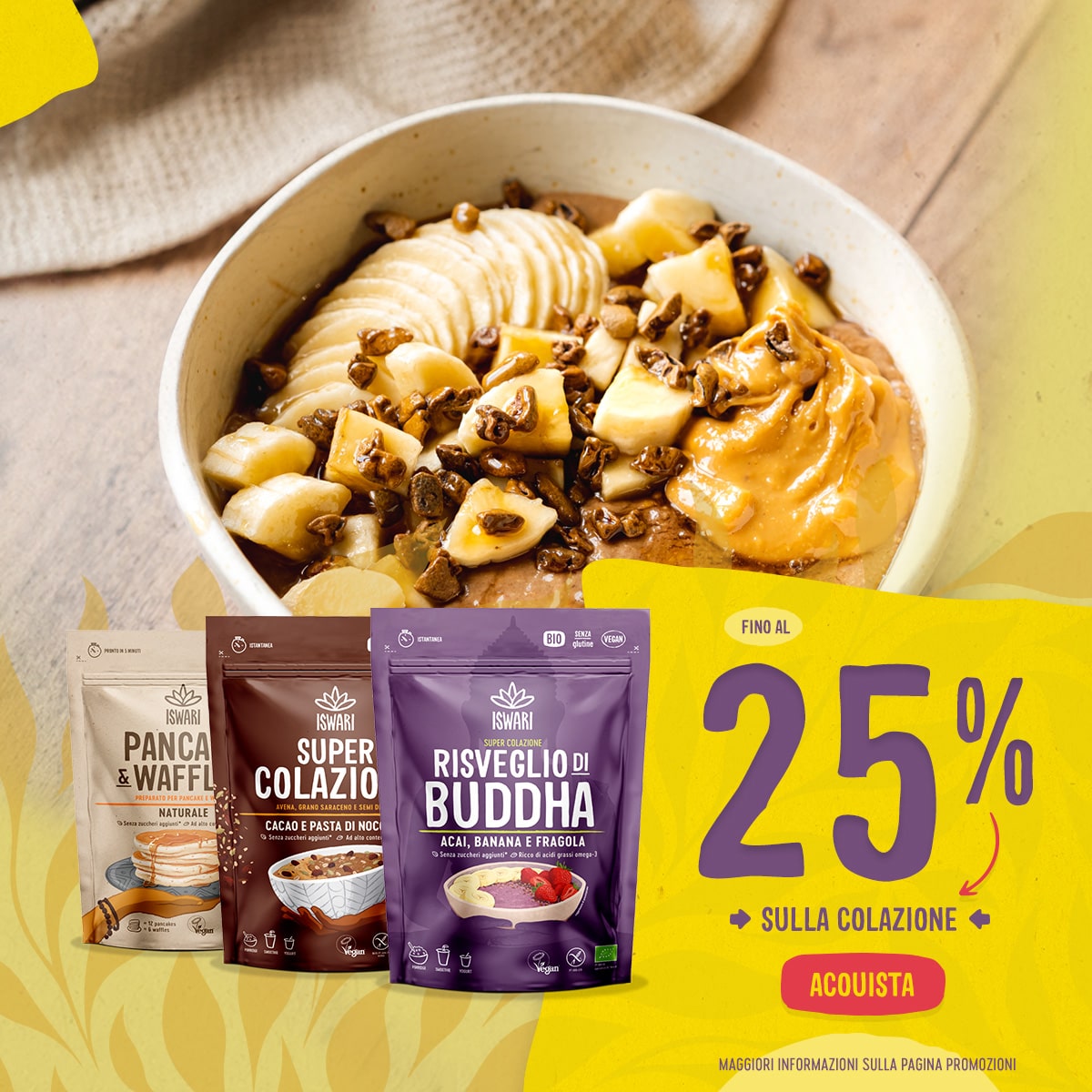 Fino al 25% di sconto sulla colazione