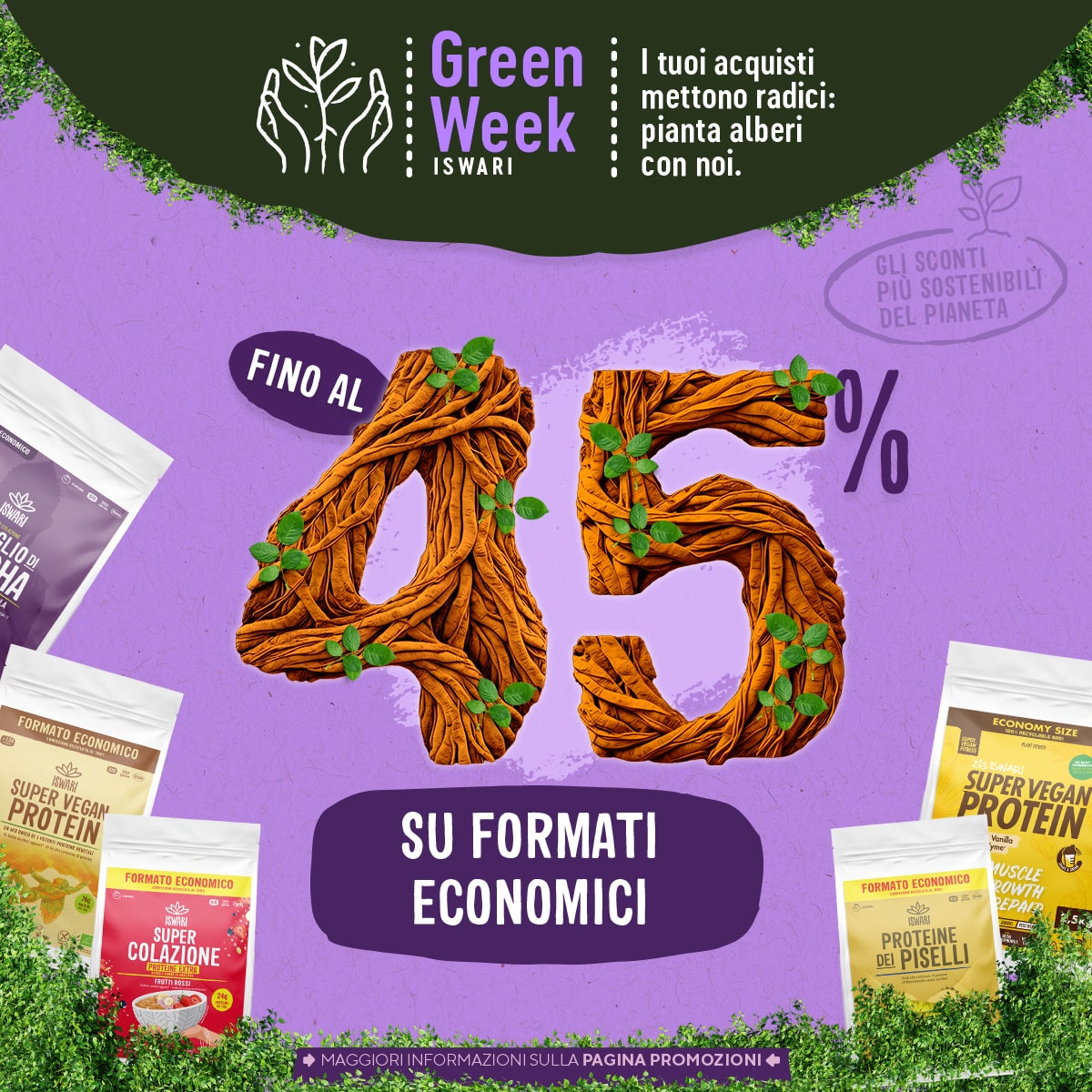 Green Week Fino al -45% su Formati Economici