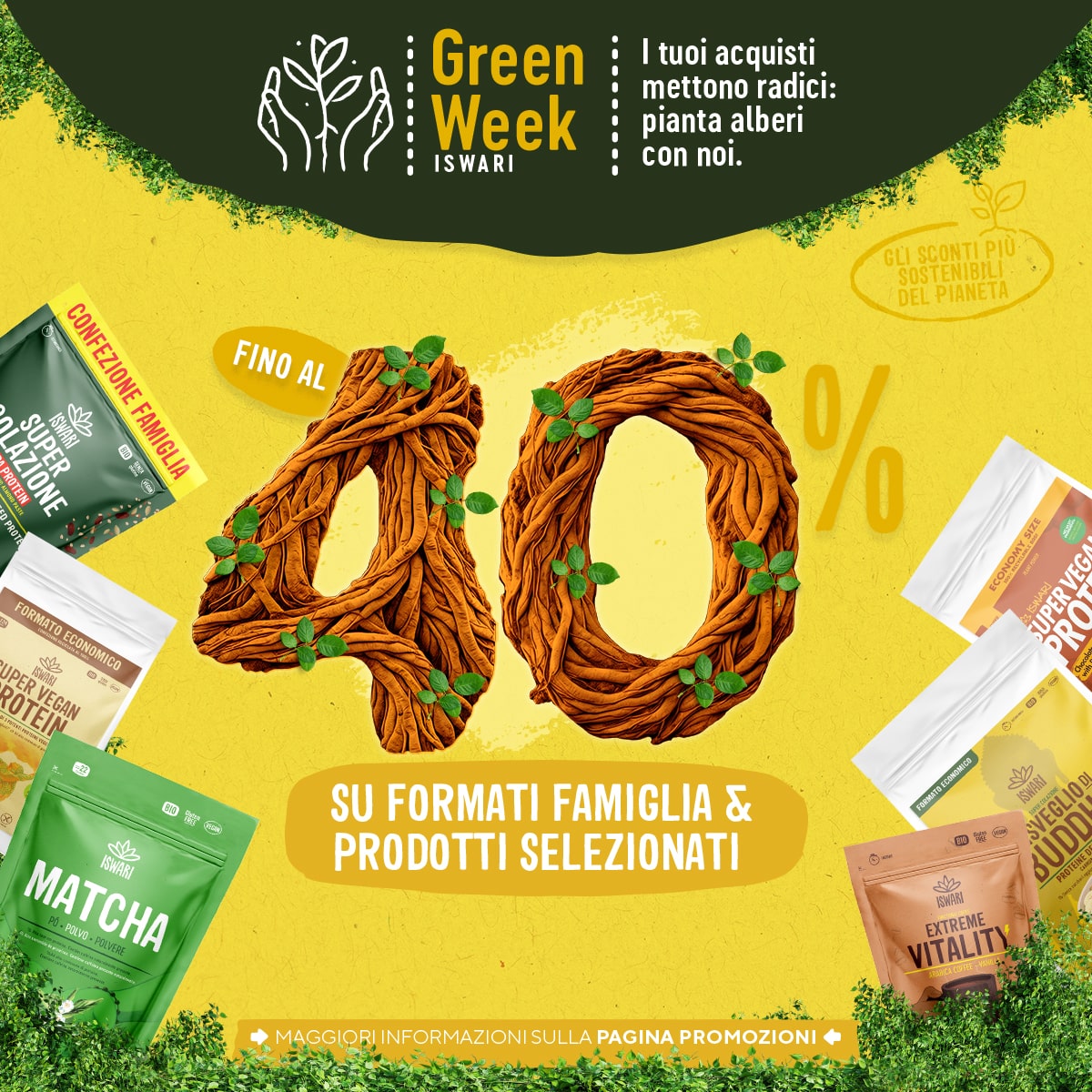 Green Week - Fino al -40% Form famiglia & Prodotti selez