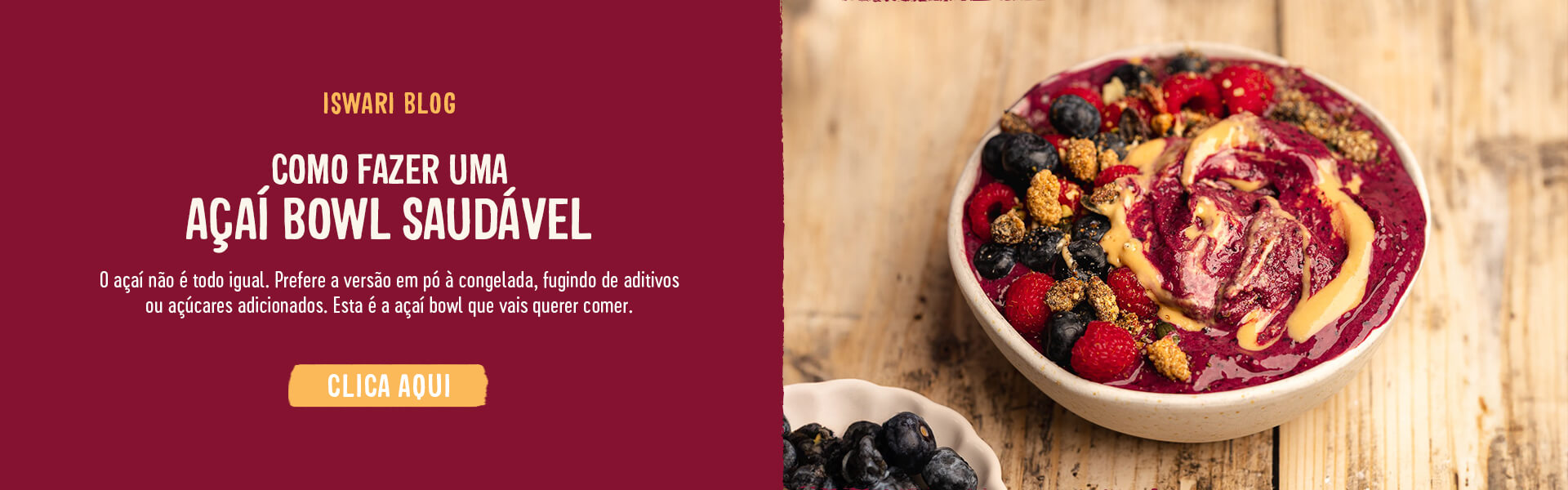 Artigo de blog: como fazer açai bowl