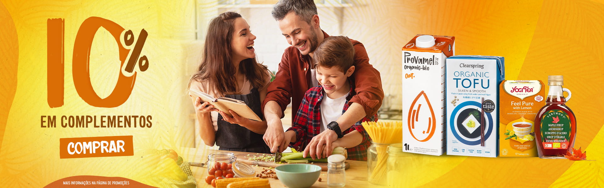 10% de desconto em Complementos