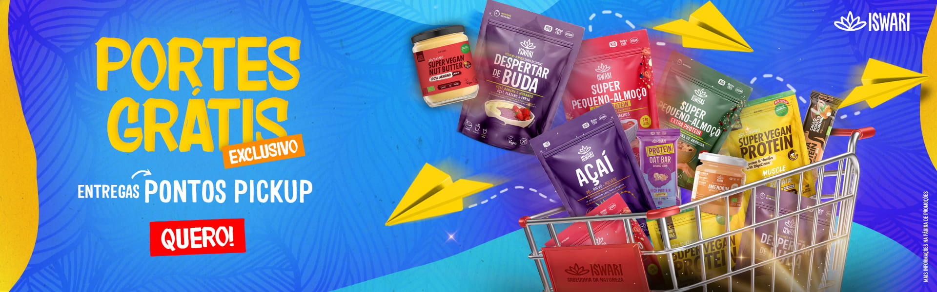 Portes Grátis Pickup Points - compras acima de 25€