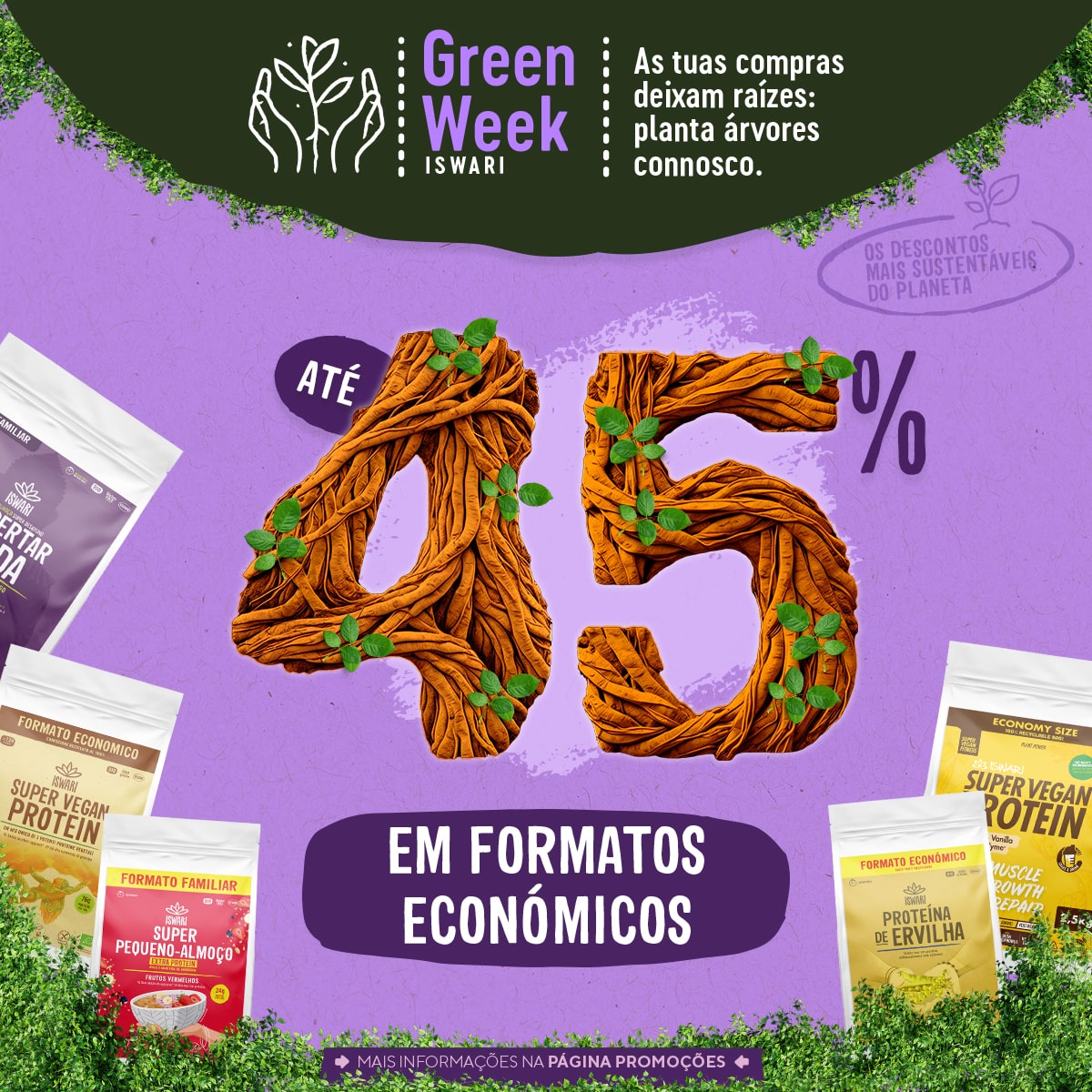 Green Week - Até 45% - Formatos Economicos