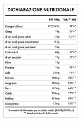 Tabela Nutricional - Risveglio di Buddha Maca & Vaniglia