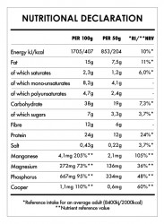 Tabela Nutricional - Super Breakfast Extra Protein - Cacao and Pumpkin Seed Protein
